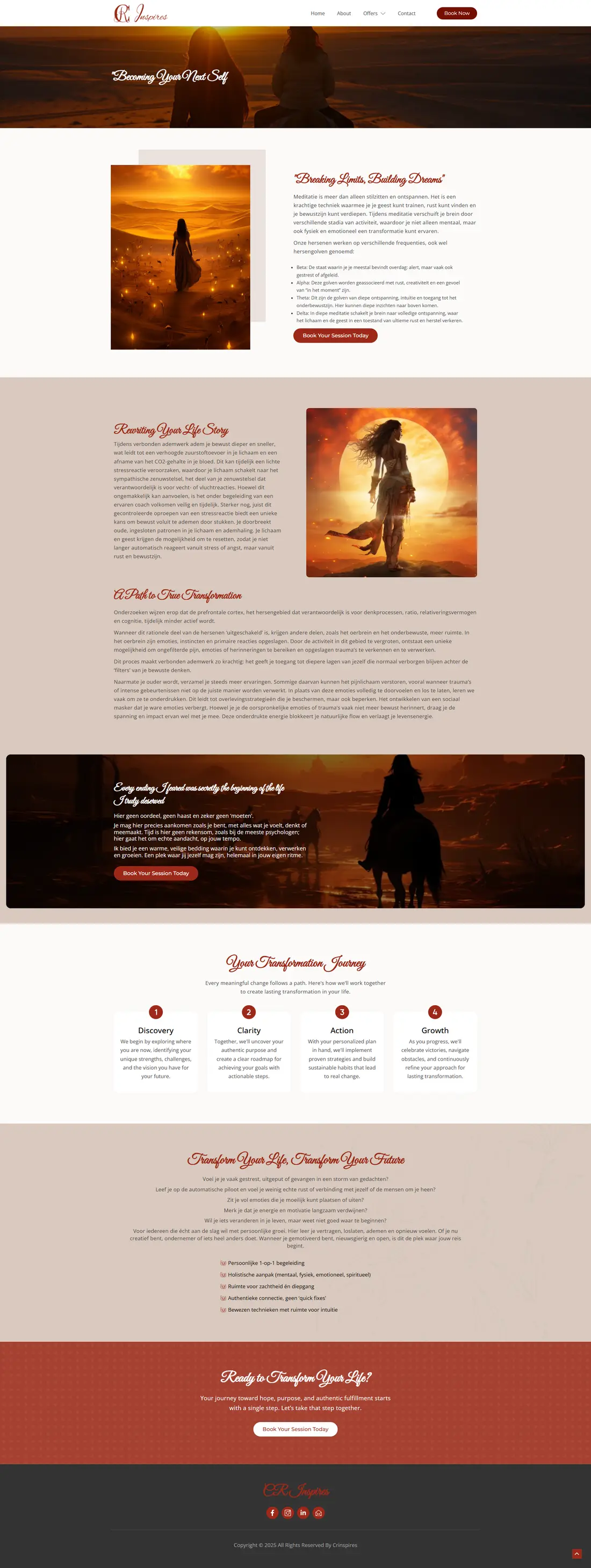 CR Inspires — Page 2 page design