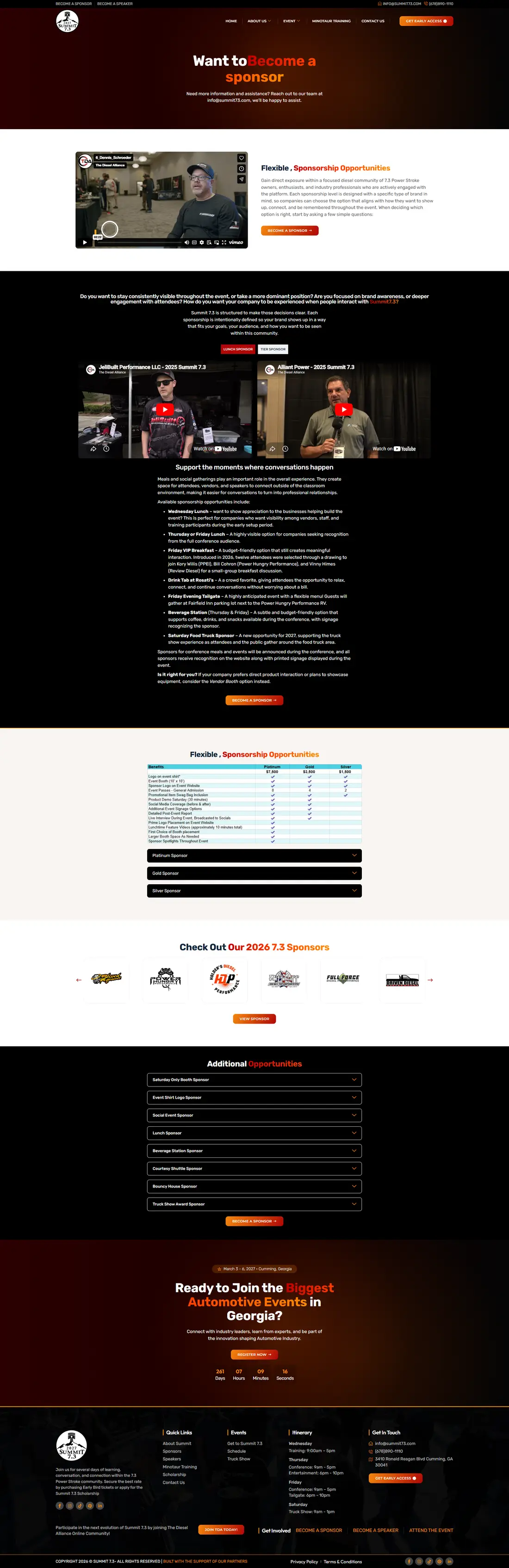 Summit 7.3 — Page 3 page design