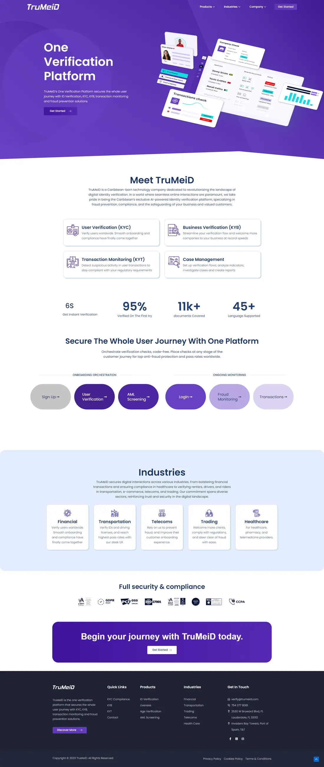 TruMeiD — Page 4 page design