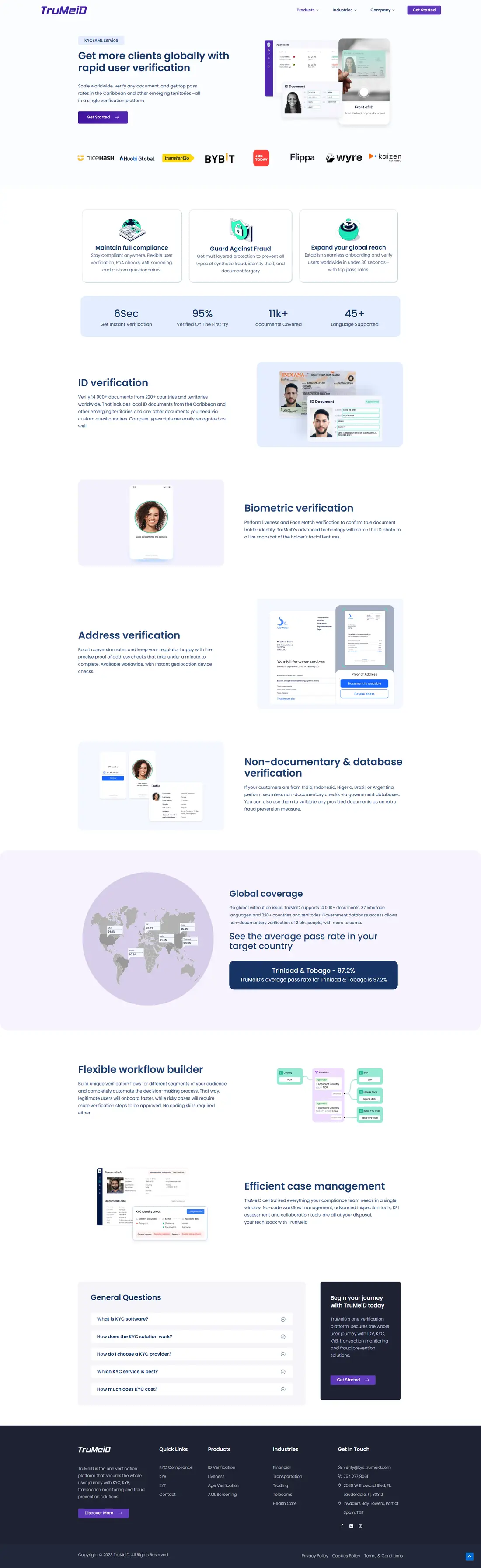 TruMeiD — Page 6 page design